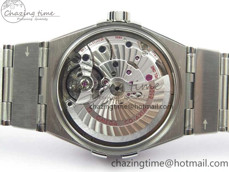 0323 SunProtective Constellation 38mm SS VSF 1:1 Best Edition Blue Textured Dial on SS Bracelet A8500 Super Clone 7917